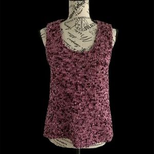 Units petite  knitted women's tank top